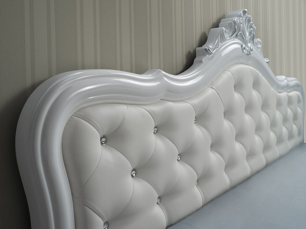 Barock Schlafzimmer Set Luisa in Weiss – Bild 3