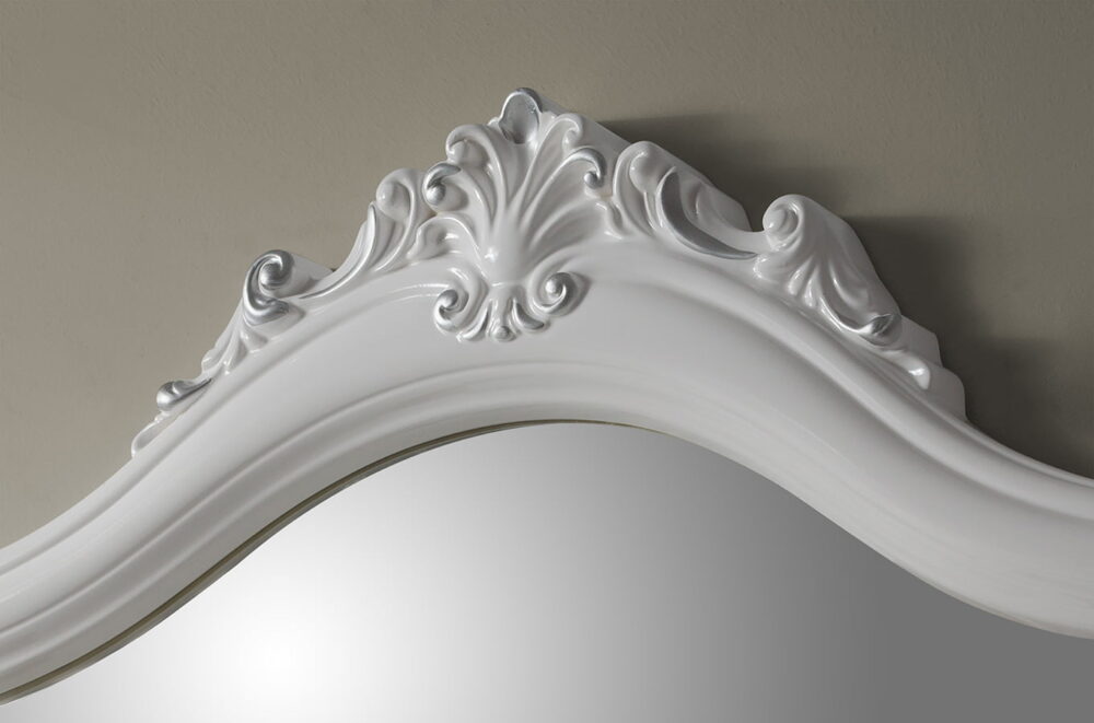 Barock Schlafzimmer Set Luisa in Weiss – Bild 6