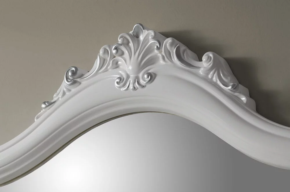 Barock Schlafzimmer Set Luisa in Weiss – Bild 6