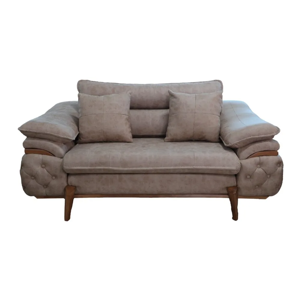 Sofa Set Maja 3+2+1 Beige – Bild 4
