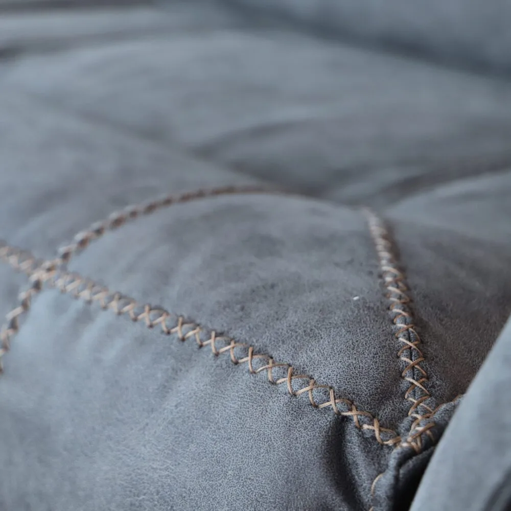 Dreisitzer Berlin Beige & Grau – Bild 5