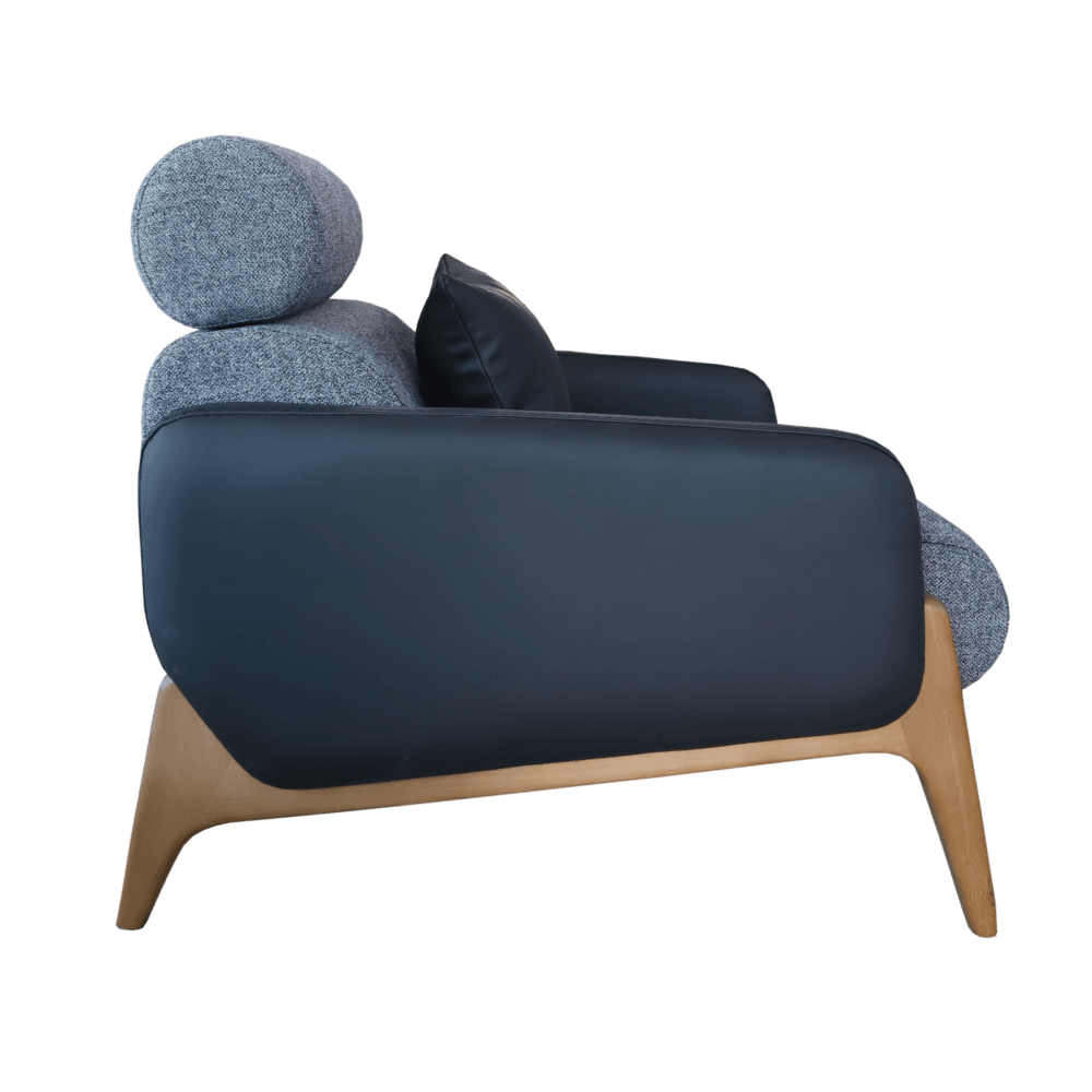 Sofa Set Denver Lux 3+3+1 Anthrazit – Bild 9