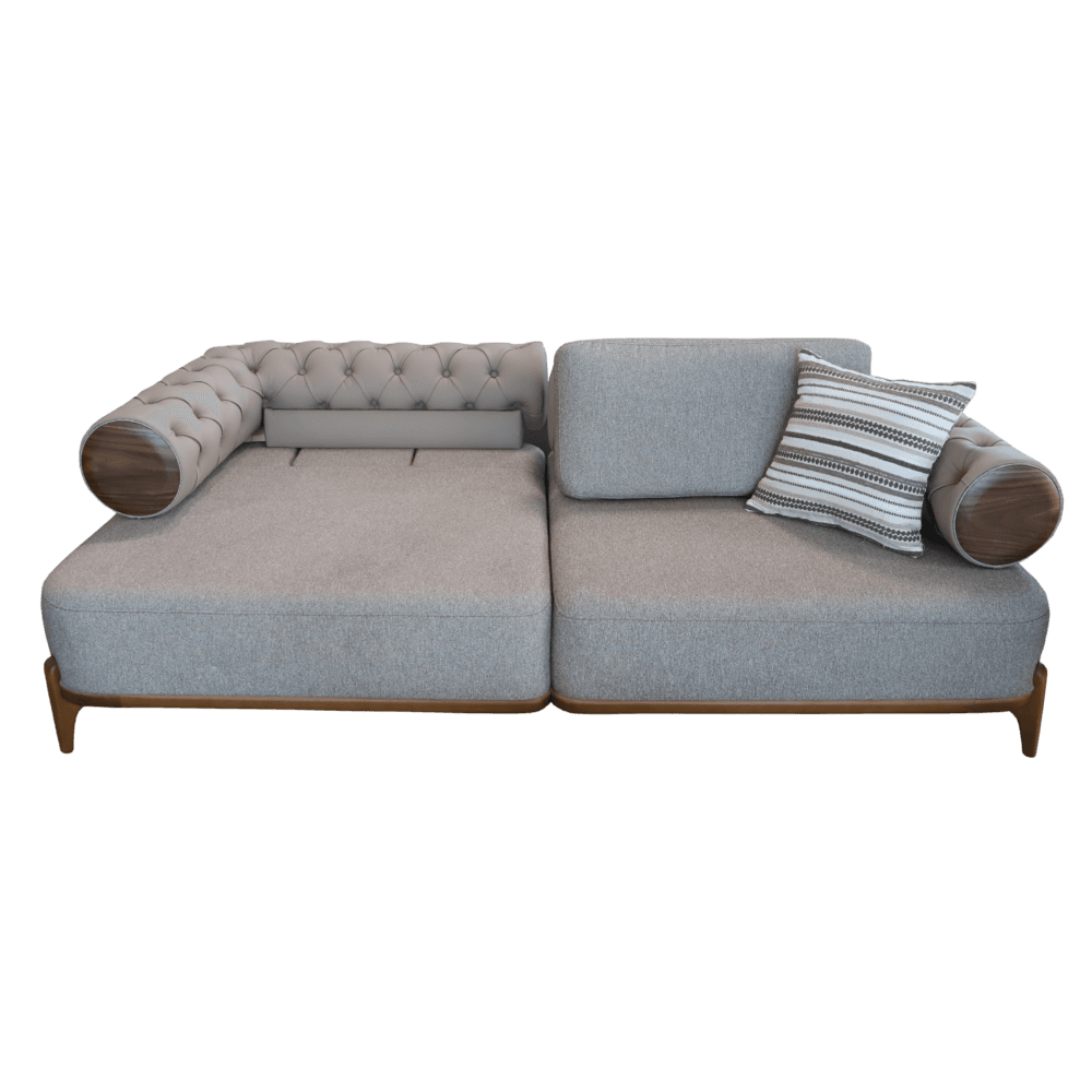 Sofa Set Denver Lux 3+3+1 Beige – Bild 4