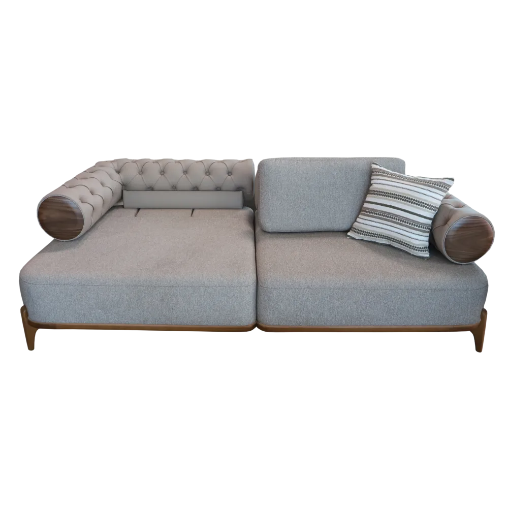 Sofa Set Denver Lux 3+3+1 Beige – Bild 4