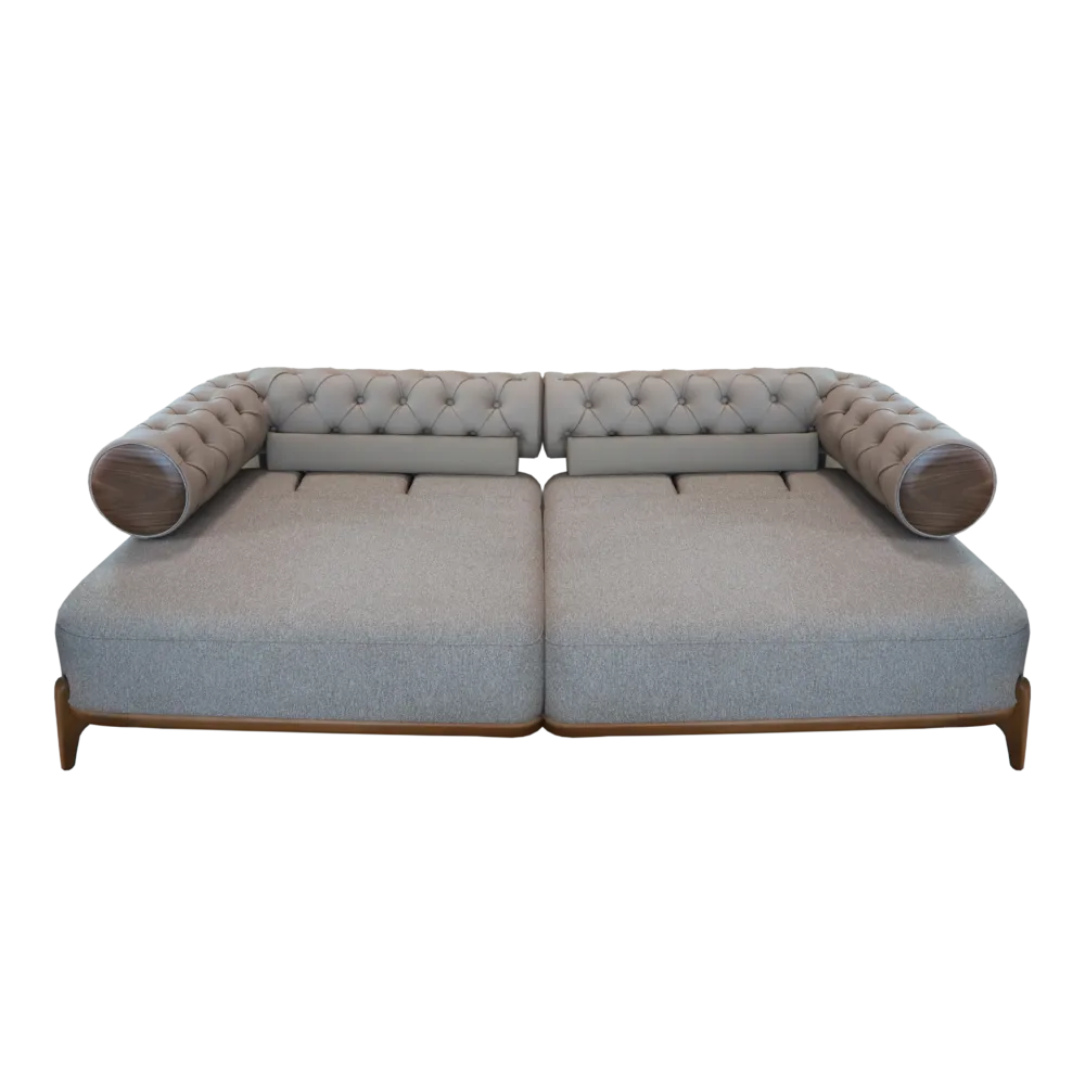 Sofa Set Denver Lux 3+3+1 Beige – Bild 5