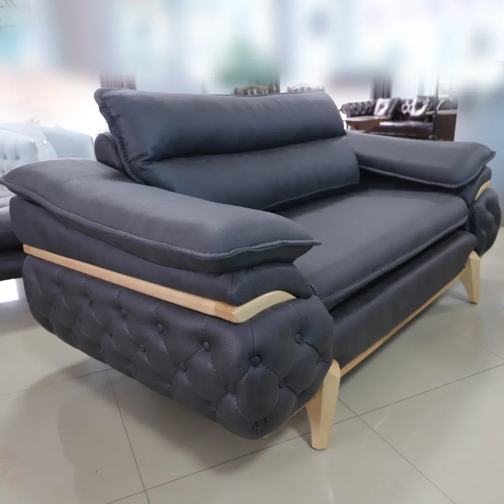 Sofa Set Maja 3+3+1 (Anthrazit) – Bild 4