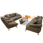 Sofa Set Anatolia 3+3+1 Braun