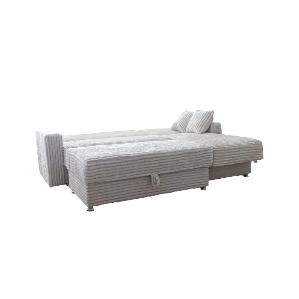 Ecksofa Soft mit Hocker – Bild 5