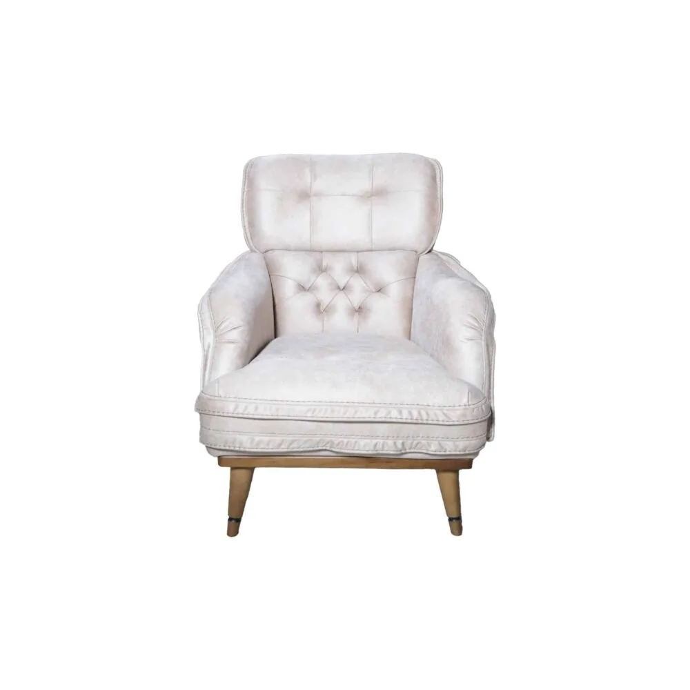 Sofa Set Firence 3-2-1 Beige Stoff – Bild 12