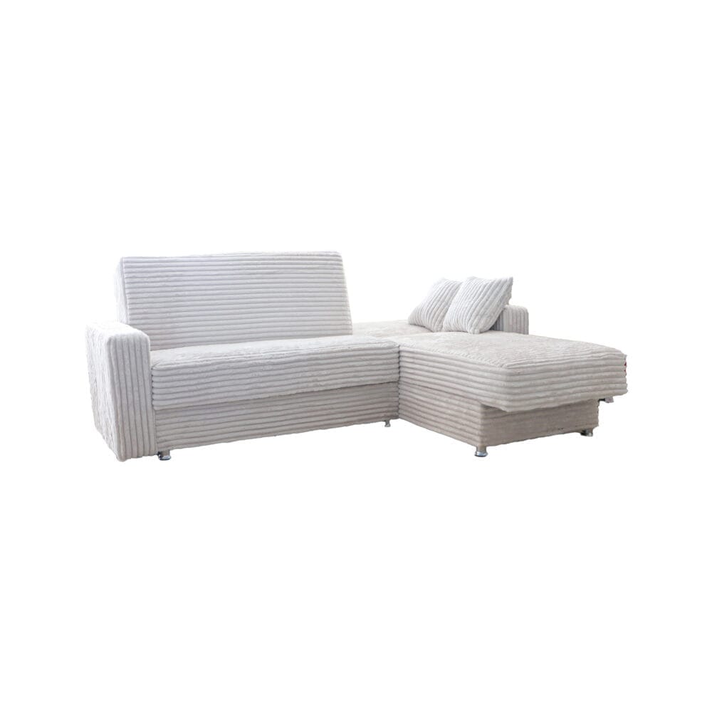 Ecksofa Soft mit Hocker – Bild 2