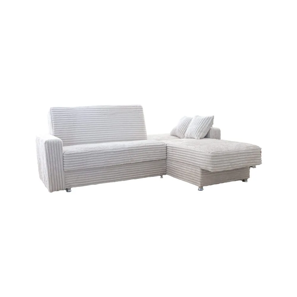 Ecksofa Soft mit Hocker – Bild 2