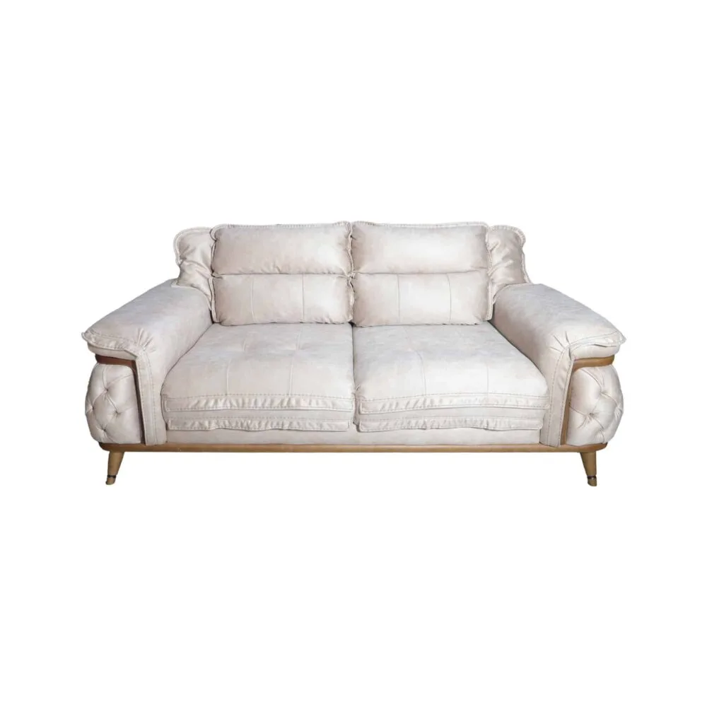Zweisitzer Firence Beige Stoff
