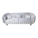 Dreisitzer Parma Grau