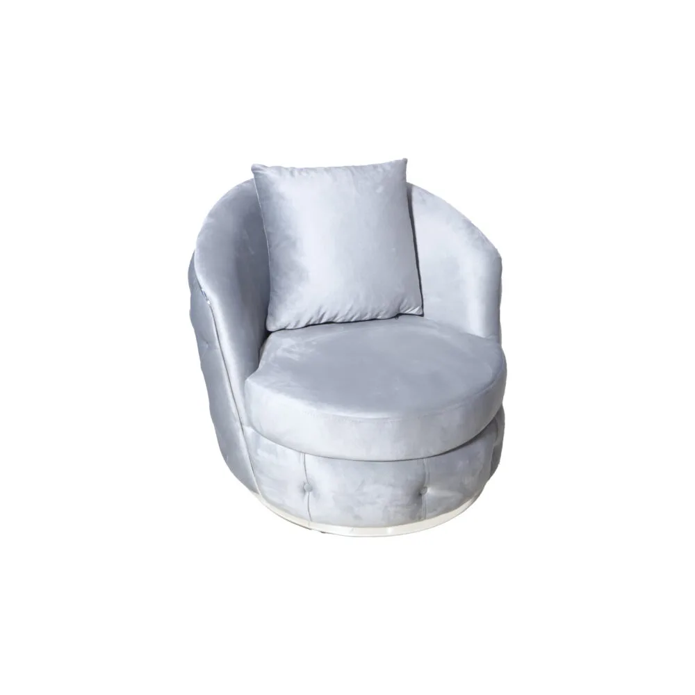 Sofa Set Parma 3+2+1 Grau – Bild 8