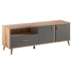 TV-Kommode Porto Artisan – Grau