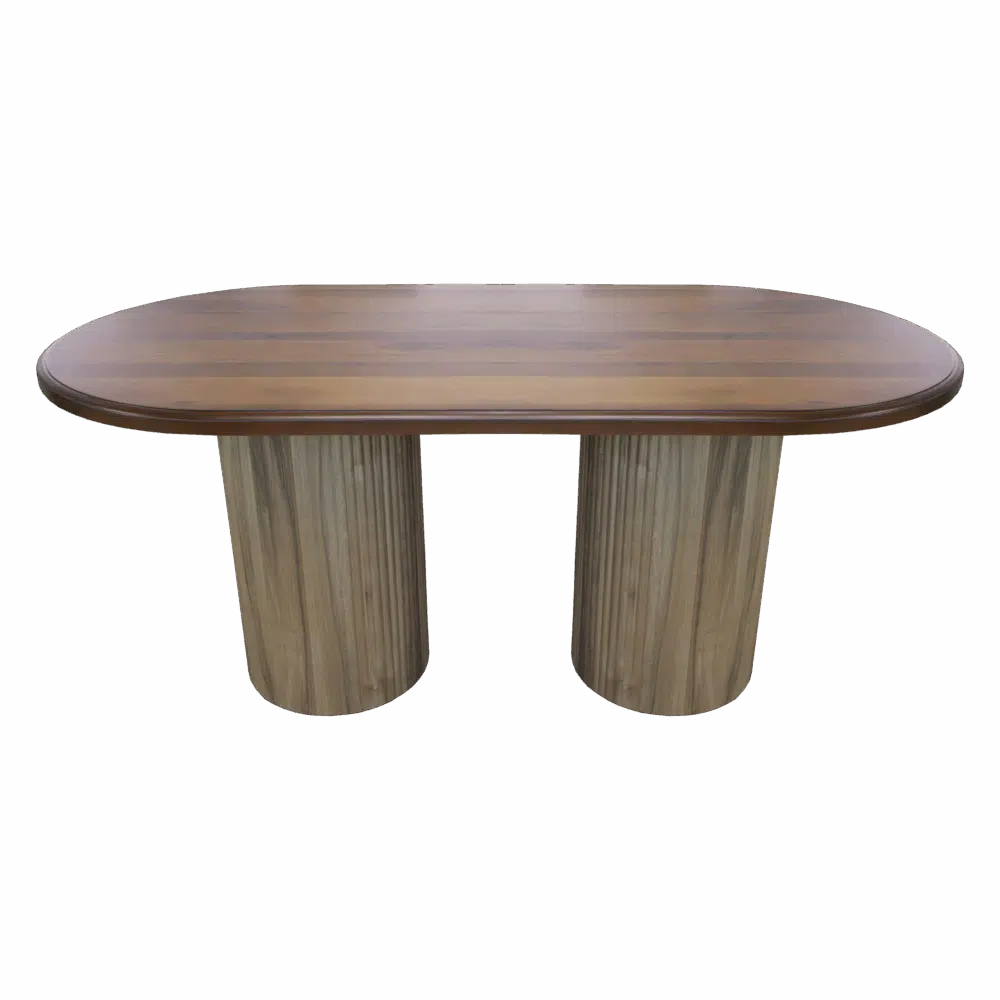 Esstisch Milano Walnuss 180×90 cm – Modernes Design und Eleganz – Bild 2