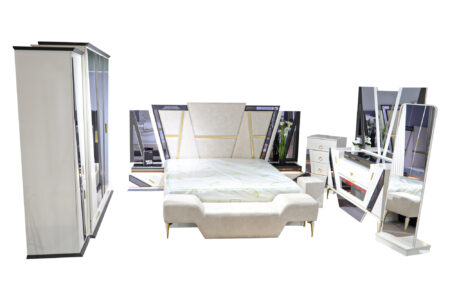 Schlafzimmer-Set Pera mit Kamin