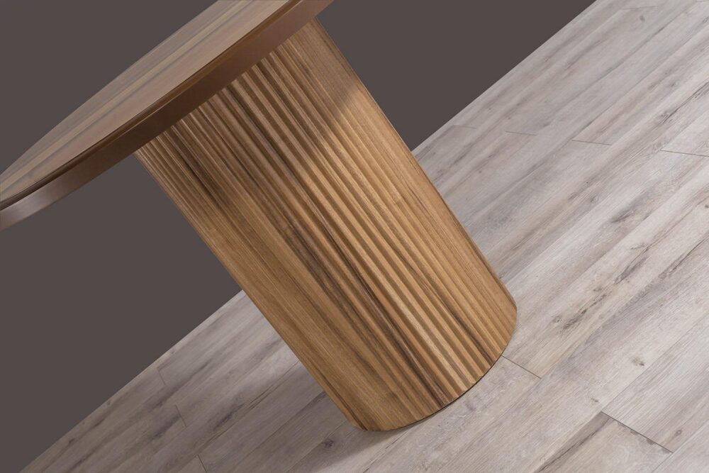 Esstisch Milano Walnuss 100×100 cm – Elegant und Zeitlos – Bild 2
