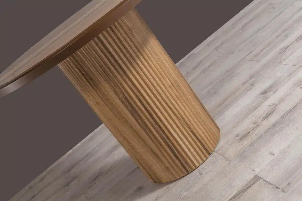 Esstisch Milano Walnuss 100×100 cm – Elegant und Zeitlos – Bild 2