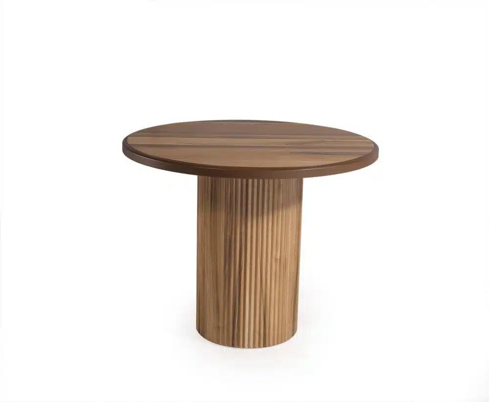 Esstisch Milano Walnuss 100×100 cm – Elegant und Zeitlos