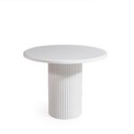 Esstisch Milano Weiß 100×100 cm – Elegant und Zeitlos