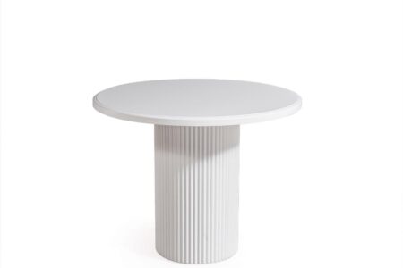 Esstisch Milano Weiß 100×100 cm – Elegant und Zeitlos